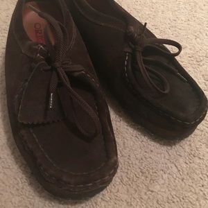 Clark’s Women’s Original Wallabee Suede chocolate